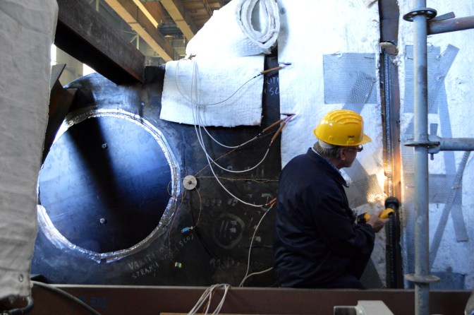 Obrada čelika za PROJEKT MOJSIJE/Brodosplit/FOTO Škveranka