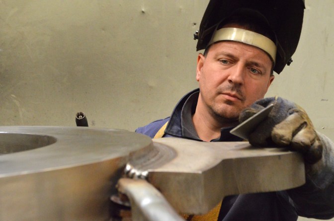 Brodosplit - Zavarivanje superduplexa MIG postupkom - FOTO Škveranka