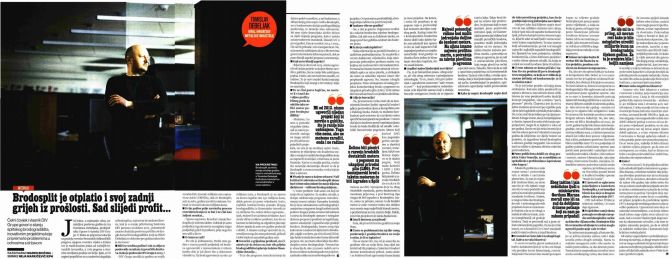 Tomislav Debeljak za Globus, 6.4.2016.