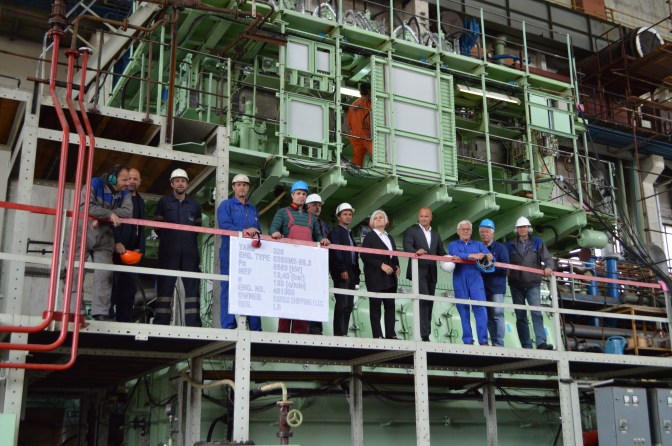 BRODOSPLIT Izgradnja glavnog dvotaktnog sporohodnog dizel motora novije generacije za BRODOTROGIR - FOTO Škveranka