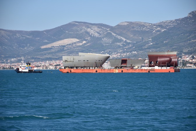 Brodosplit - Fincantieri - Transport - FOTO Škveranka Brodosplit - Fincantieri - Transport - FOTO Škveranka