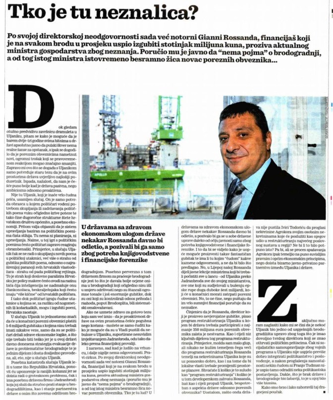 Jutarnji list, 20.10.2018.