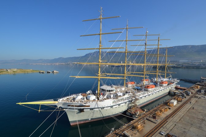 Novogradnja Brodosplit 483 "Flying Clipper", reprodukcija jedrenjaka France II iz 1911.