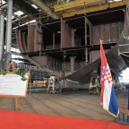 U splitskom škveru položena kobilica putničkog jedrenjaka s nultom emisijom ispušnih plinova